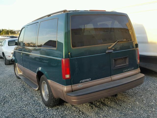 1GNDM19X22B108761 - 2002 CHEVROLET ASTRO GREEN photo 3