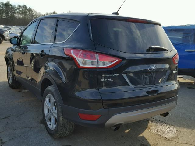 1FMCU0GXXGUB40656 - 2016 FORD ESCAPE SE BLACK photo 3