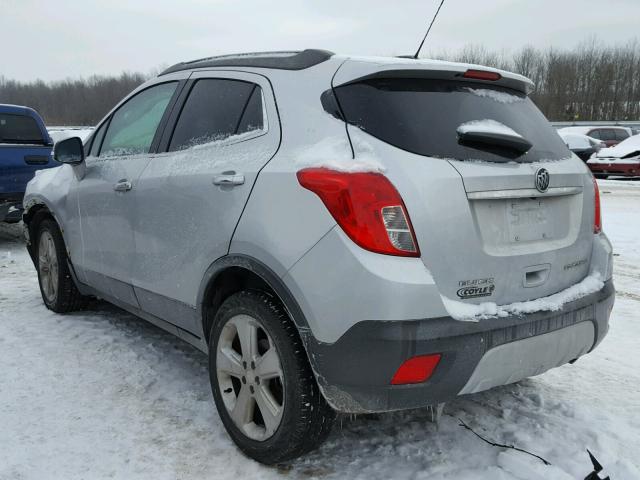 KL4CJASB0GB640751 - 2016 BUICK ENCORE SILVER photo 3