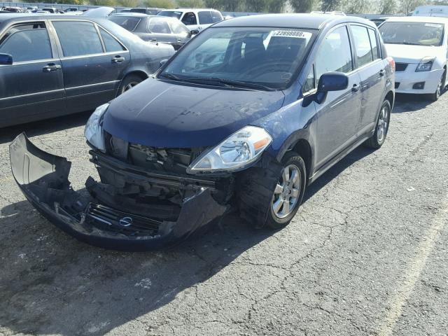 3N1BC1CP8CK292432 - 2012 NISSAN VERSA S BLUE photo 2