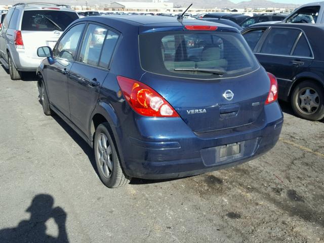 3N1BC1CP8CK292432 - 2012 NISSAN VERSA S BLUE photo 3