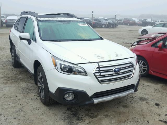 4S4BSENC5G3358816 - 2016 SUBARU OUTBACK 3. WHITE photo 1