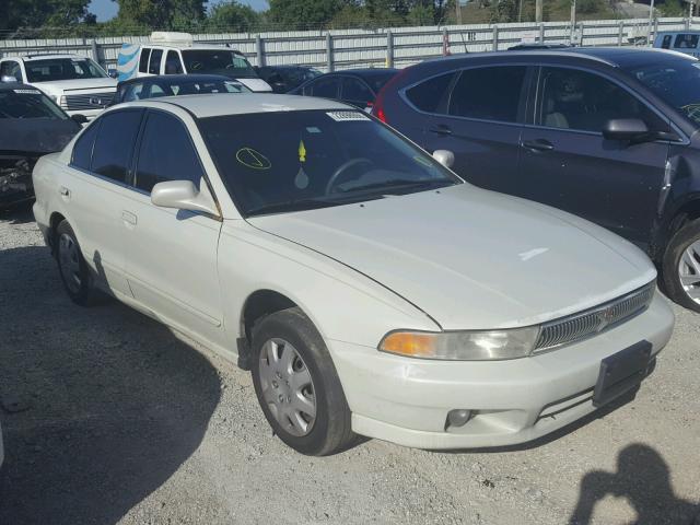 4A3AA46G31E037011 - 2001 MITSUBISHI GALANT ES WHITE photo 1