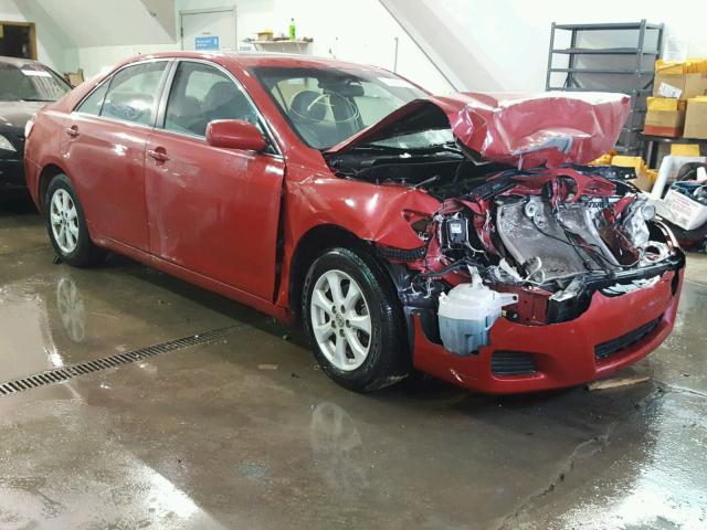 4T4BF3EK7AR032622 - 2010 TOYOTA CAMRY BASE RED photo 1