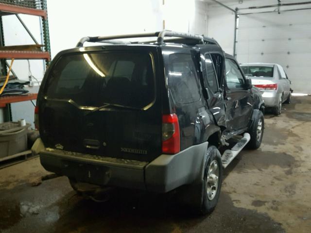 5N1ED28Y7YC606434 - 2000 NISSAN XTERRA XE BLACK photo 4