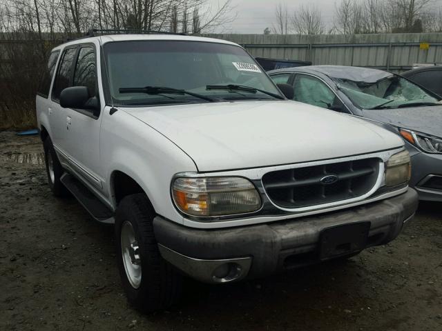 1FMDU34E0XZA72590 - 1999 FORD EXPLORER WHITE photo 1