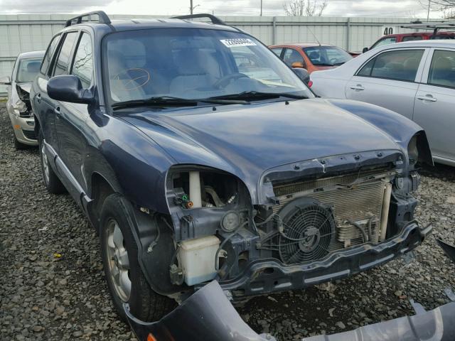 KM8SC73D85U947015 - 2005 HYUNDAI SANTA FE G GRAY photo 1