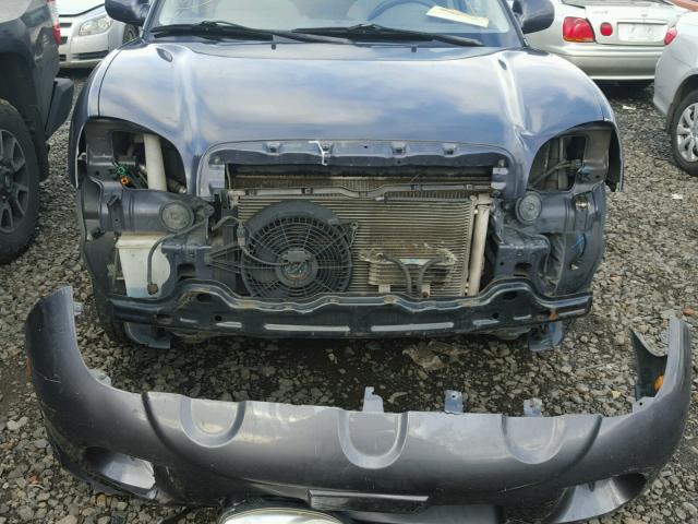 KM8SC73D85U947015 - 2005 HYUNDAI SANTA FE G GRAY photo 9