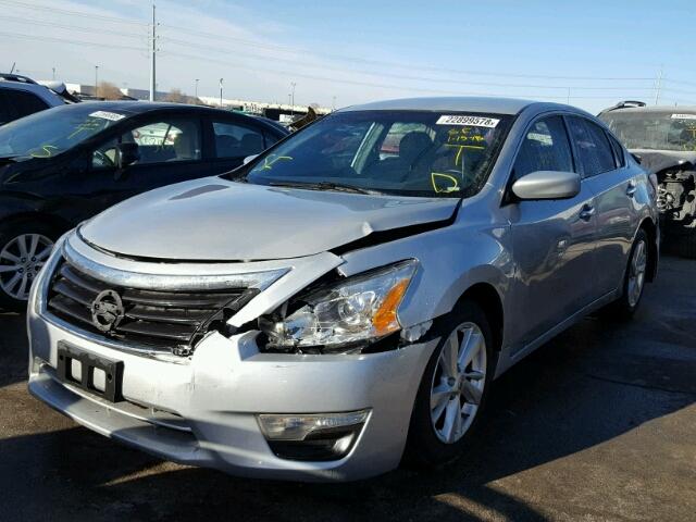 1N4AL3AP8DN435551 - 2013 NISSAN ALTIMA 2.5 SILVER photo 2