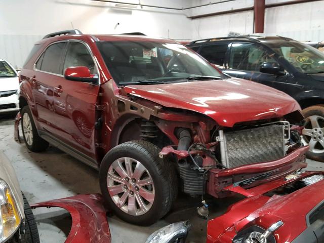 2CNALPEW8A6335545 - 2010 CHEVROLET EQUINOX LT RED photo 1