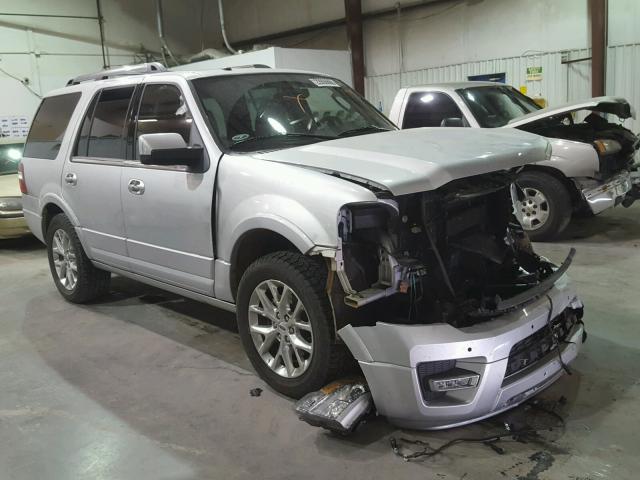 1FMJU2AT2FEF37912 - 2015 FORD EXPEDITION SILVER photo 1