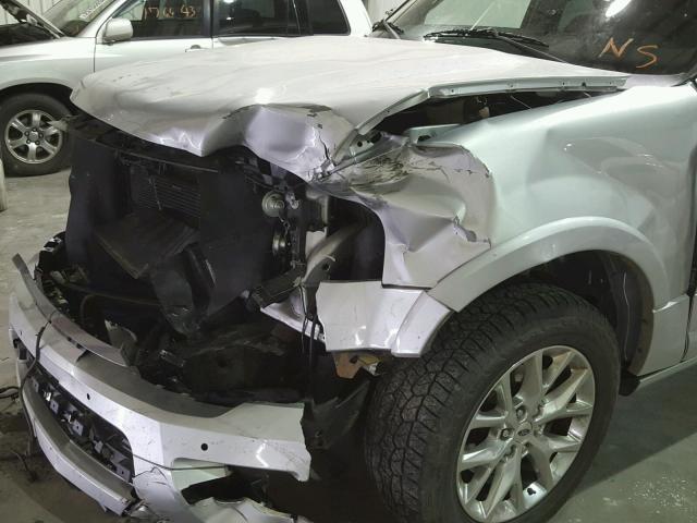 1FMJU2AT2FEF37912 - 2015 FORD EXPEDITION SILVER photo 9