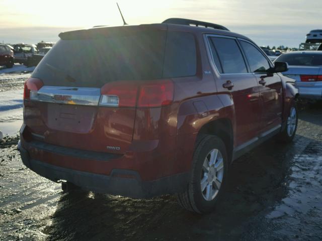 2GKFLTEK9D6411167 - 2013 GMC TERRAIN SL RED photo 4