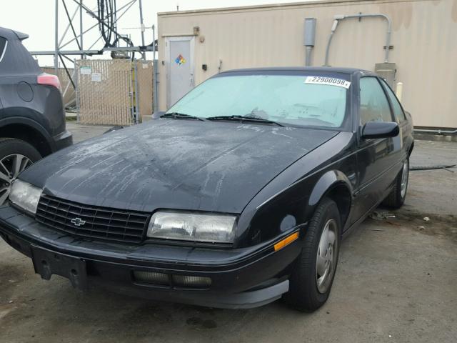 1G1LV15M9TY262923 - 1996 CHEVROLET BERETTA BLACK photo 2