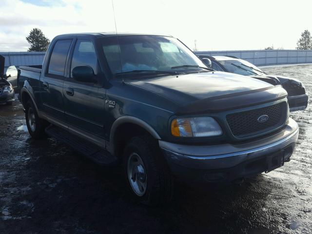 1FTRW08L21KD67301 - 2001 FORD F150 SUPER GREEN photo 1