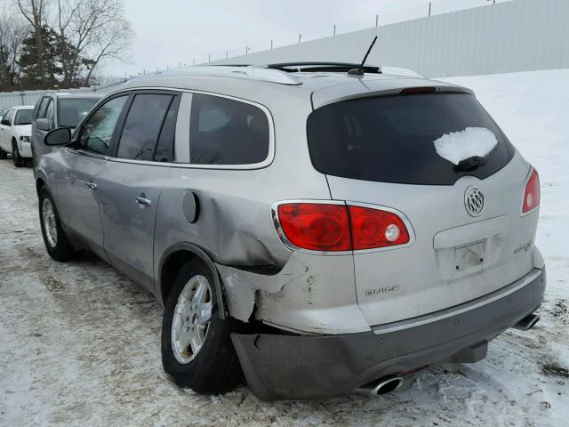 5GAEV23768J109758 - 2008 BUICK ENCLAVE CX SILVER photo 3