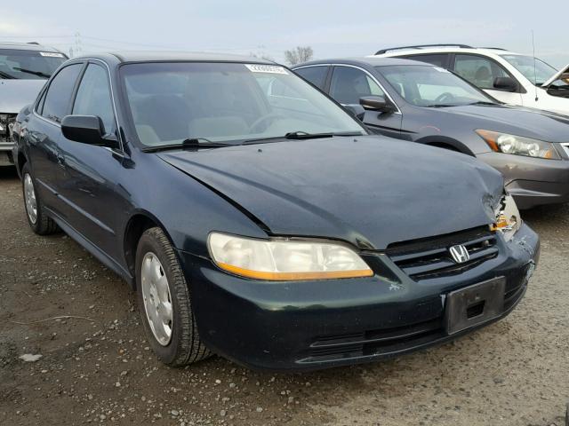 1HGCG66521A047025 - 2001 HONDA ACCORD LX GREEN photo 1