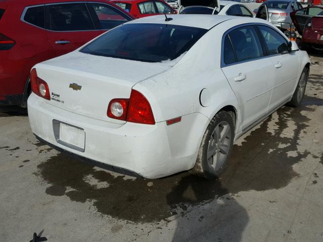 1G1ZC5E15BF191579 - 2011 CHEVROLET MALIBU 1LT WHITE photo 4