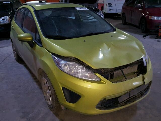 3FADP4EJ3DM131342 - 2013 FORD FIESTA SE GREEN photo 1