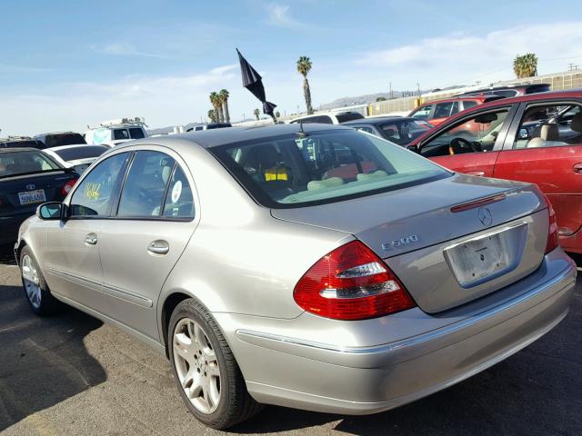 WDBUF70J03A211004 - 2003 MERCEDES-BENZ E 500 TAN photo 3