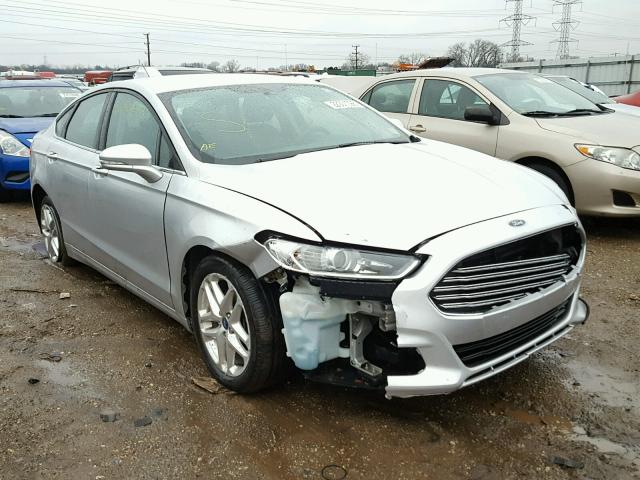 3FA6P0H75DR131038 - 2013 FORD FUSION SE SILVER photo 1