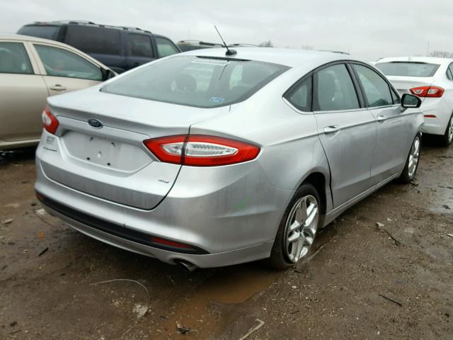 3FA6P0H75DR131038 - 2013 FORD FUSION SE SILVER photo 4