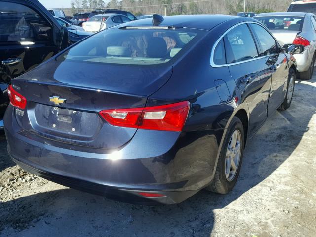 1G1ZB5ST7HF139324 - 2017 CHEVROLET MALIBU LS ლურჯი ფოტო 4