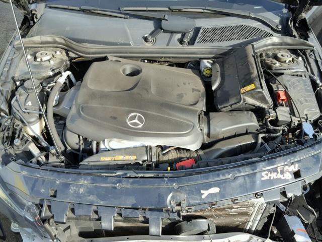 WDDSJ4EB3FN208771 - 2015 MERCEDES-BENZ CLA 250 BLACK photo 7