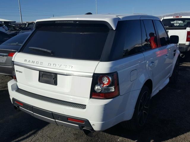 SALSF2D45DA771465 - 2013 LAND ROVER RANGE ROVE WHITE photo 4