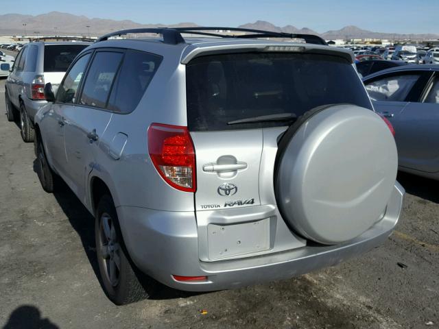 JTMZK33V886015865 - 2008 TOYOTA RAV4 GRAY photo 3