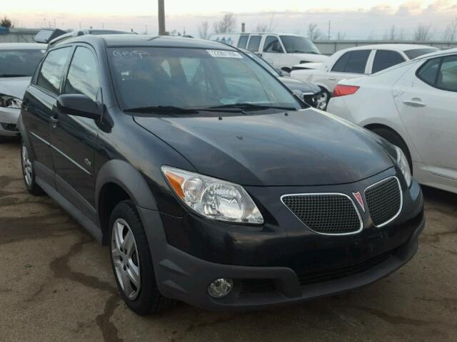 5Y2SL658X6Z414716 - 2006 PONTIAC VIBE BLACK photo 1