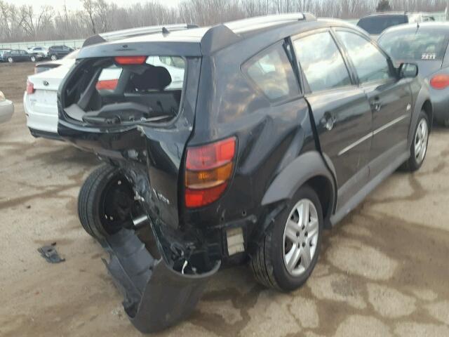 5Y2SL658X6Z414716 - 2006 PONTIAC VIBE BLACK photo 4