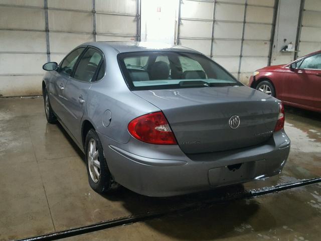 2G4WD582571239863 - 2007 BUICK LACROSSE C GRAY photo 3