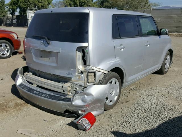 JTLZE4FE3EJ065613 - 2014 TOYOTA SCION XB 银色 照片 4