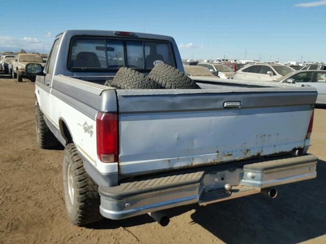 1FTEF14N7SLA31733 - 1995 FORD F150 WHITE photo 3