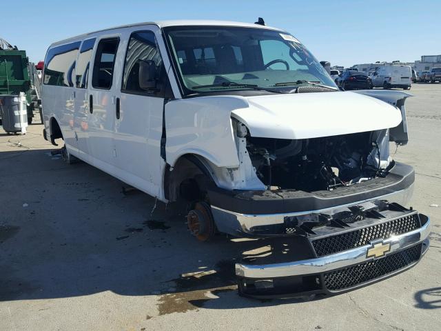 1GAZGPFG4H1335258 - 2017 CHEVROLET EXPRESS G3 WHITE photo 1