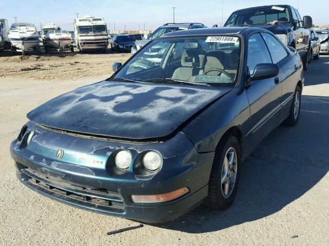 JH4DB7650TS005021 - 1996 ACURA INTEGRA LS GREEN photo 2