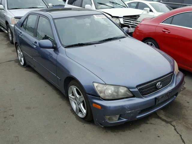 JTHBD192X40091600 - 2004 LEXUS IS 300 BLUE photo 1