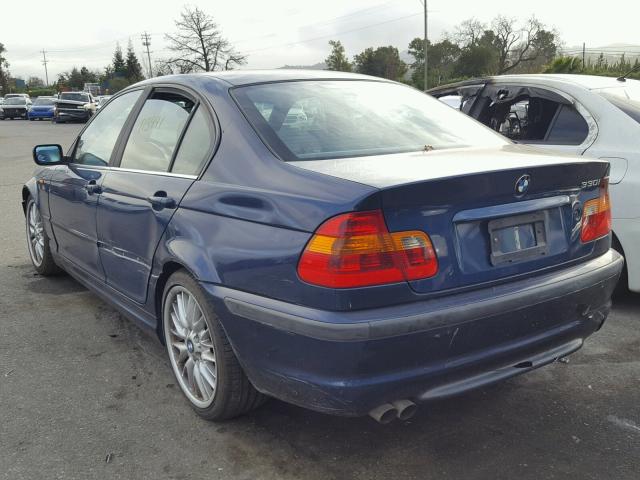 WBAEV53415KM39333 - 2005 BMW 330 I BLUE photo 3