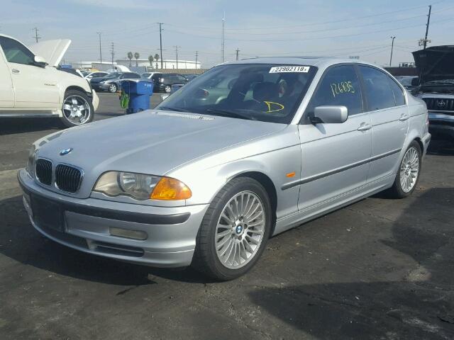 WBAAV53471FK45732 - 2001 BMW 330 I SILVER photo 2