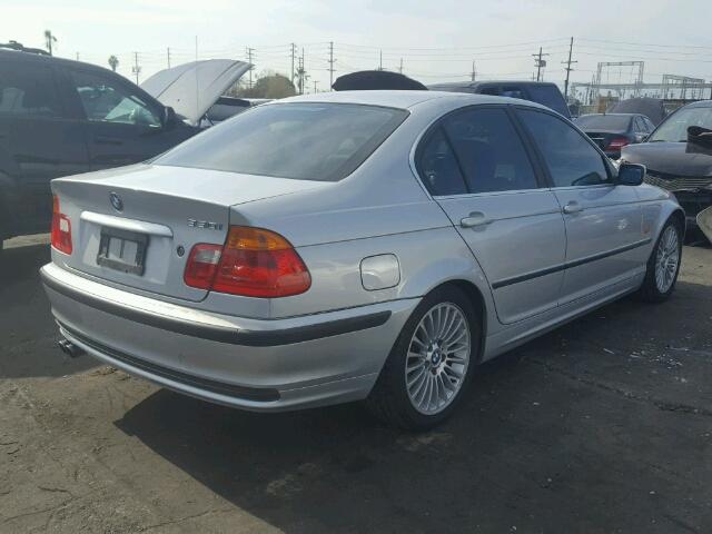 WBAAV53471FK45732 - 2001 BMW 330 I SILVER photo 4