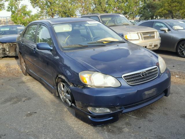 1NXBR30E27Z822874 - 2007 TOYOTA COROLLA CE BLUE photo 1