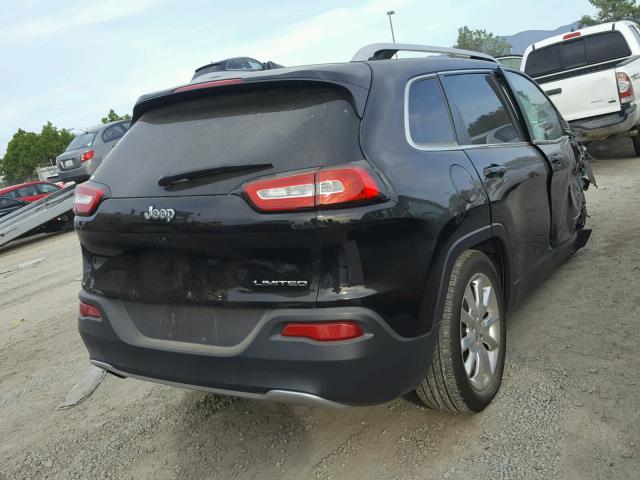 1C4PJLDB6HW523170 - 2017 JEEP CHEROKEE L BLACK photo 4