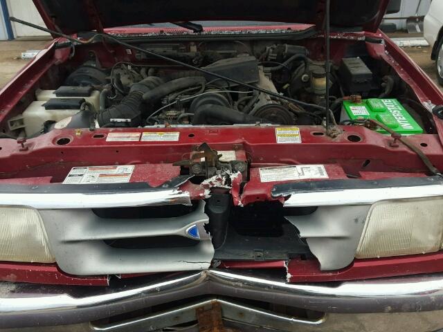 1FTCR10A6VUA25678 - 1997 FORD RANGER RED photo 7