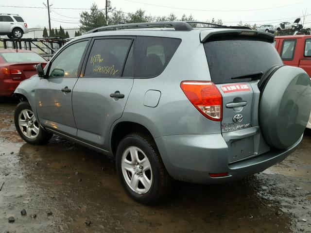 JTMBD33V086072301 - 2008 TOYOTA RAV4 SILVER photo 3