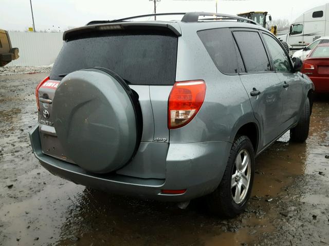 JTMBD33V086072301 - 2008 TOYOTA RAV4 SILVER photo 4