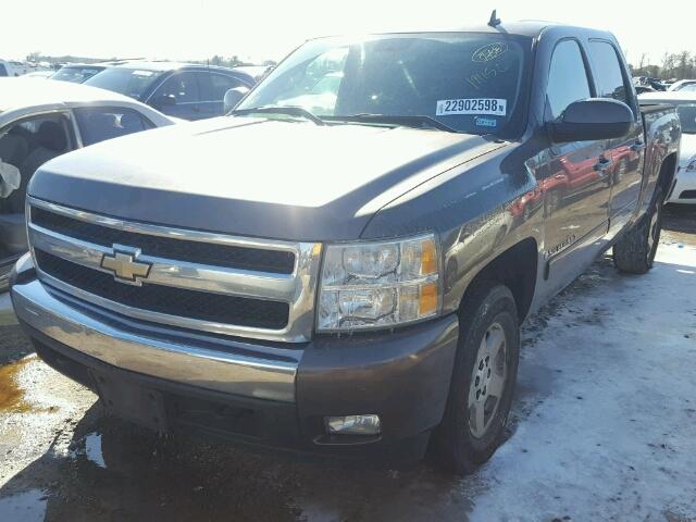 2GCEC13J781240055 - 2008 CHEVROLET SILVERADO BROWN photo 2