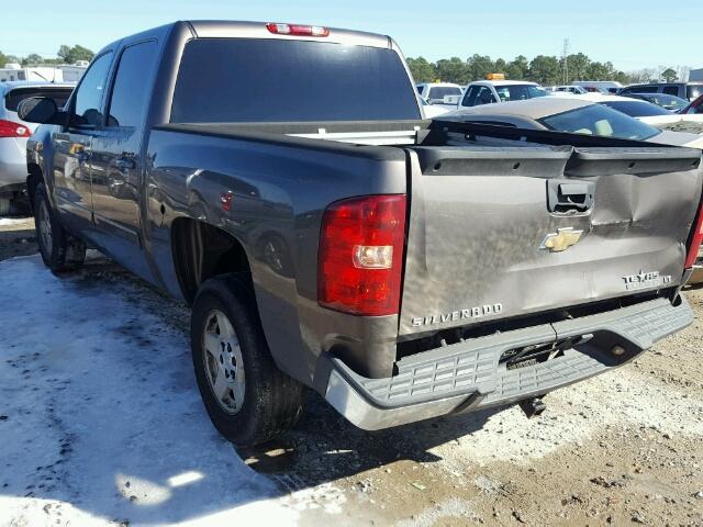 2GCEC13J781240055 - 2008 CHEVROLET SILVERADO BROWN photo 3