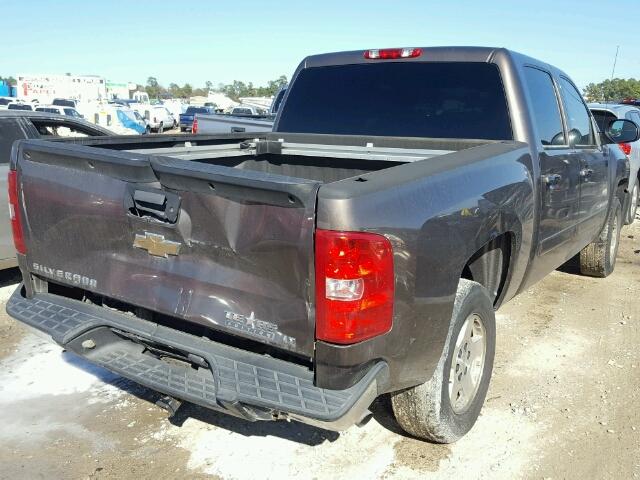 2GCEC13J781240055 - 2008 CHEVROLET SILVERADO BROWN photo 4