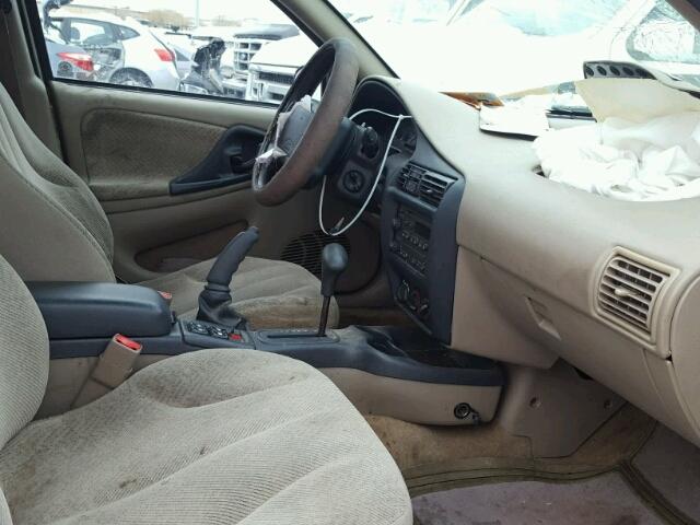 1G1JF524X27466649 - 2002 CHEVROLET CAVALIER L TAN photo 5